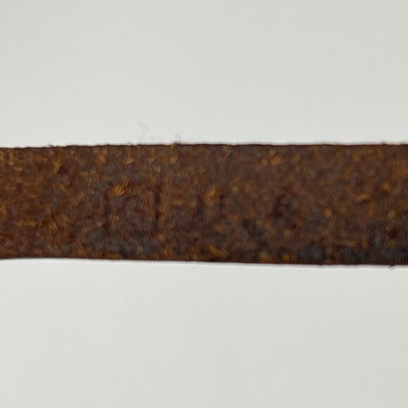 Hermès Vintage Hapi 4 Tours Leather Bracelet w/ Palladium Plated Buckle-Preowned - Picture 7 of 10